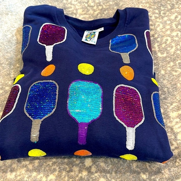 PICKLE BALL NWOT SWEATSHIRT VERY FLASHY SIZE M - Picture 13 of 13